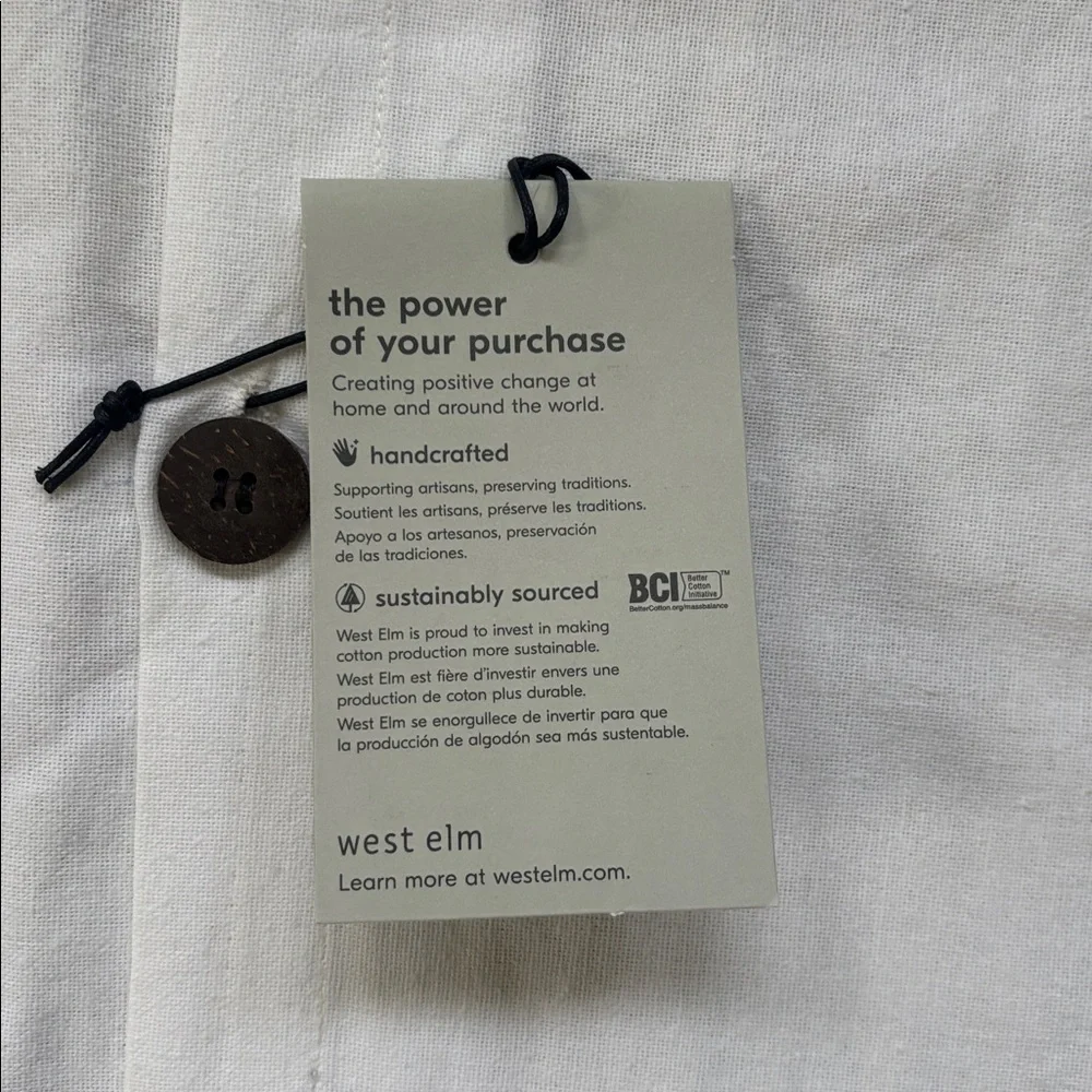 TWO West Elm pillow covers